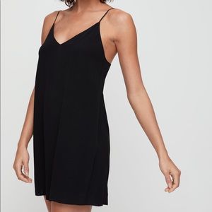 Aritzia Wilfred Free Vivienne dress (black XS)
